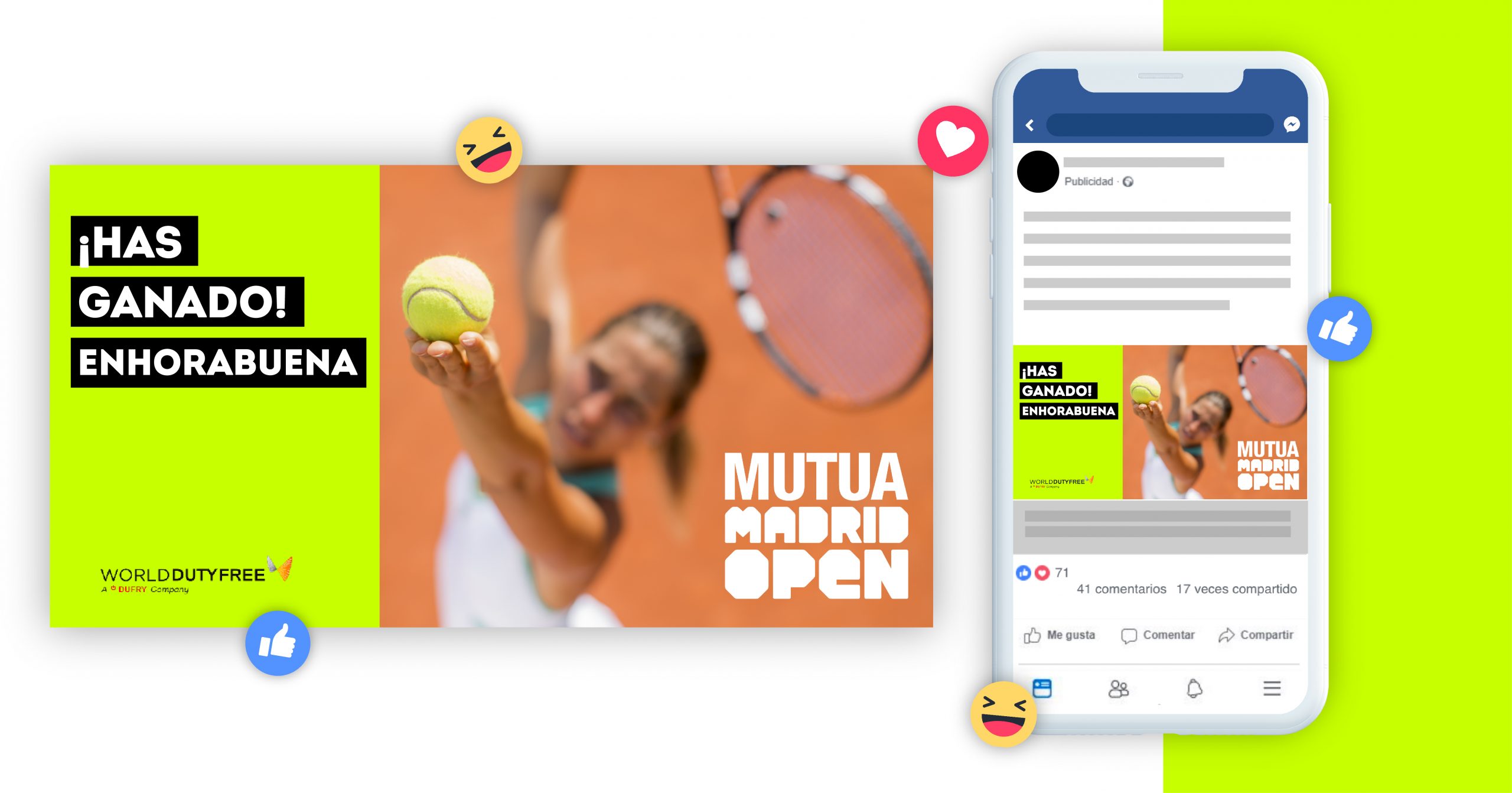 Mutua Madrid Open Facebook